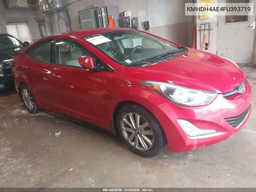 KMHDH4AE4FU393719 2015 Hyundai Elantra Se