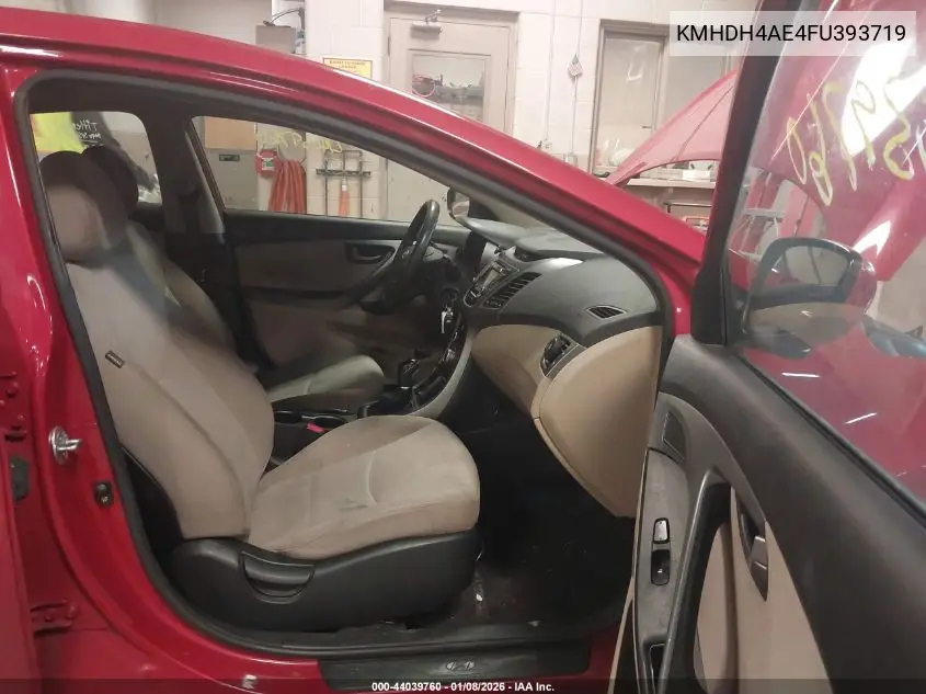 KMHDH4AE4FU393719 2015 Hyundai Elantra Se