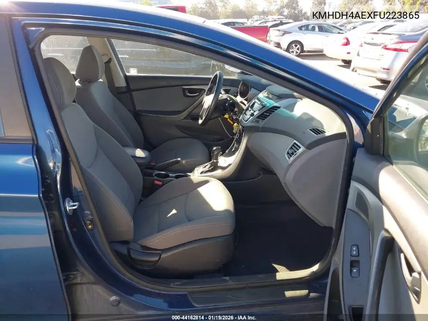 KMHDH4AEXFU223865 2015 Hyundai Elantra Se
