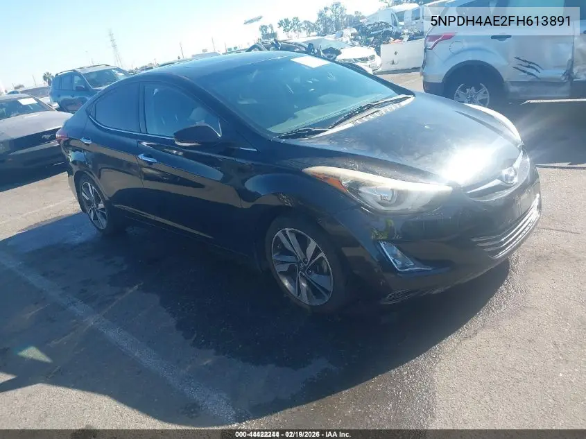 5NPDH4AE2FH613891 2015 Hyundai Elantra Limited