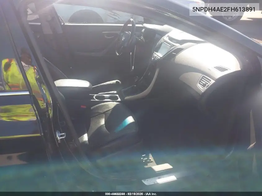 5NPDH4AE2FH613891 2015 Hyundai Elantra Limited