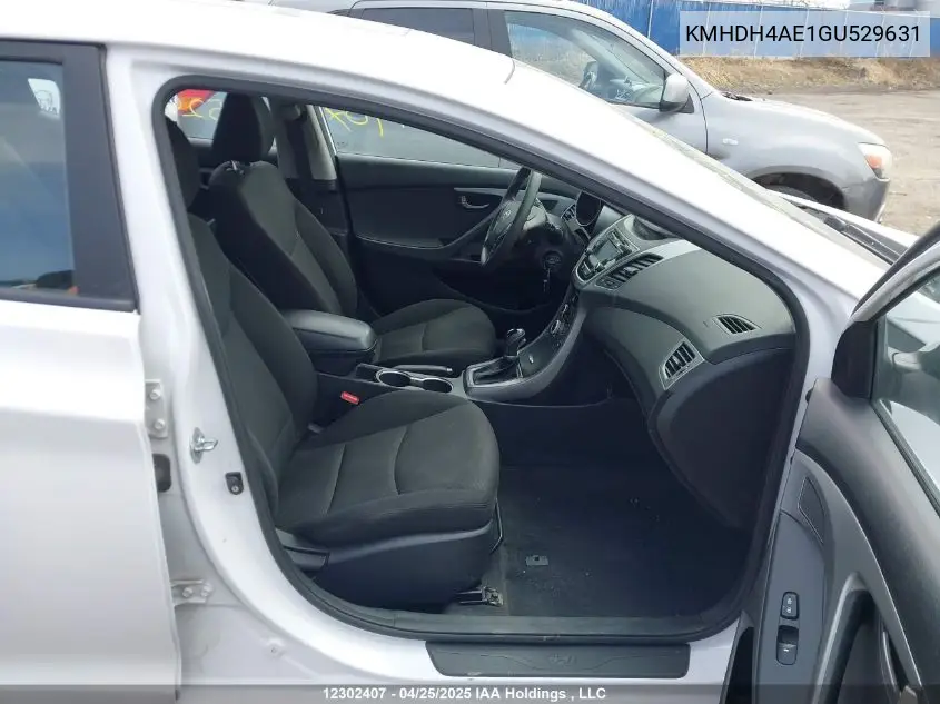KMHDH4AE1GU529631 2016 Hyundai Elantra Se/Sport/Limited