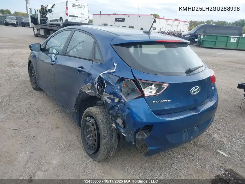 KMHD25LH2GU288998 2016 Hyundai Elantra Gt