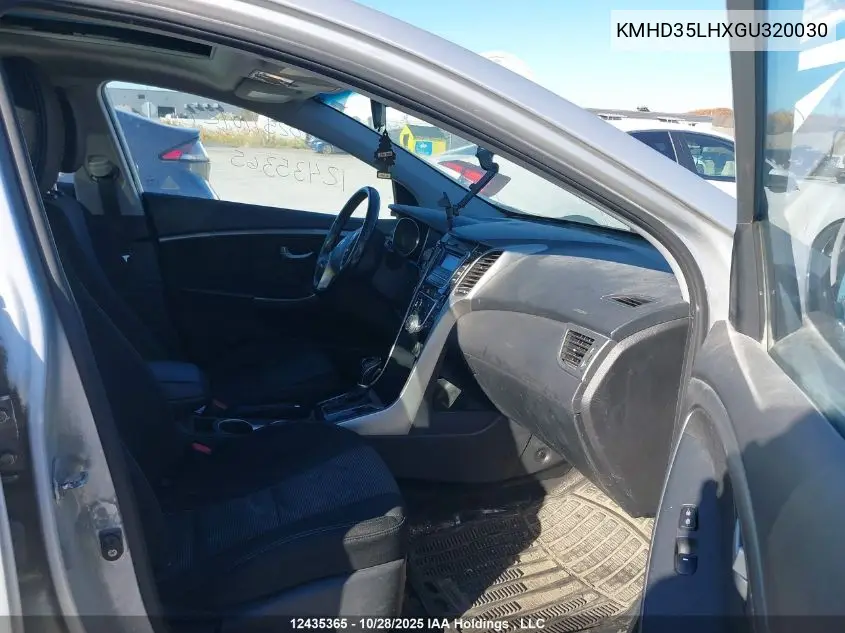 KMHD35LHXGU320030 2016 Hyundai Elantra