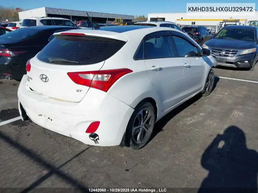 KMHD35LHXGU329472 2016 Hyundai Elantra Gt