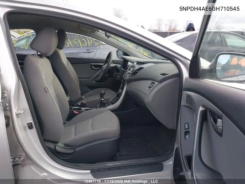 5NPDH4AE6GH710545 2016 Hyundai Elantra L