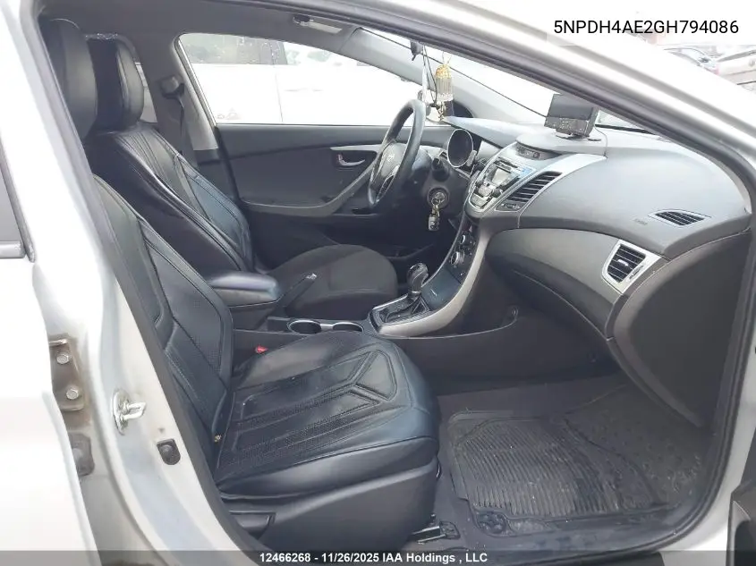 5NPDH4AE2GH794086 2016 Hyundai Elantra Gl