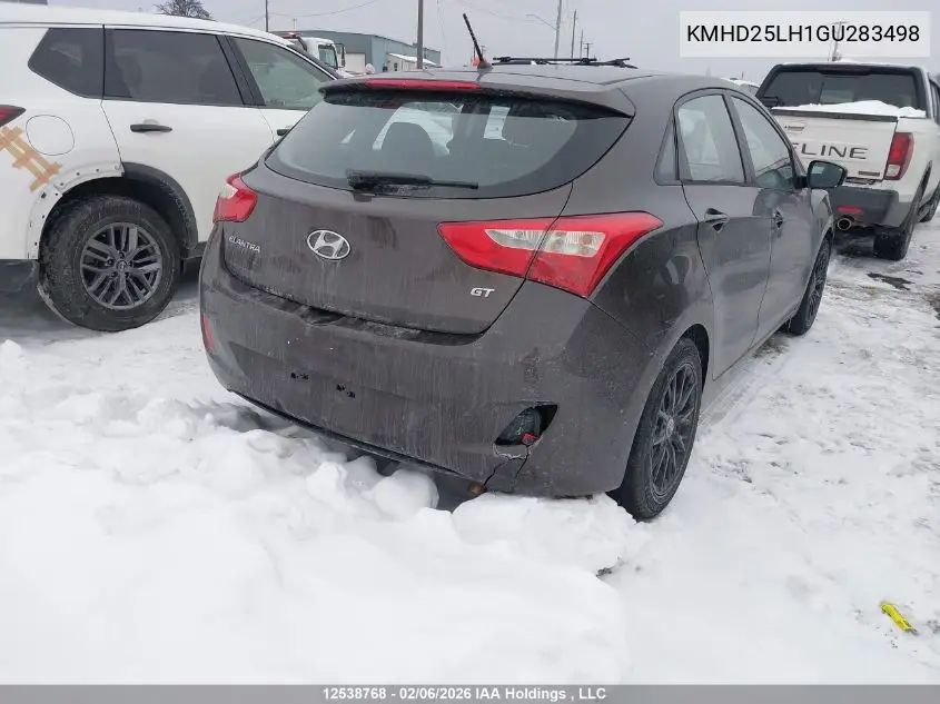 KMHD25LH1GU283498 2016 Hyundai Elantra Gt