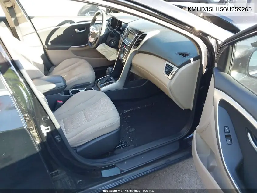 KMHD35LH5GU259265 2016 Hyundai Elantra Gt