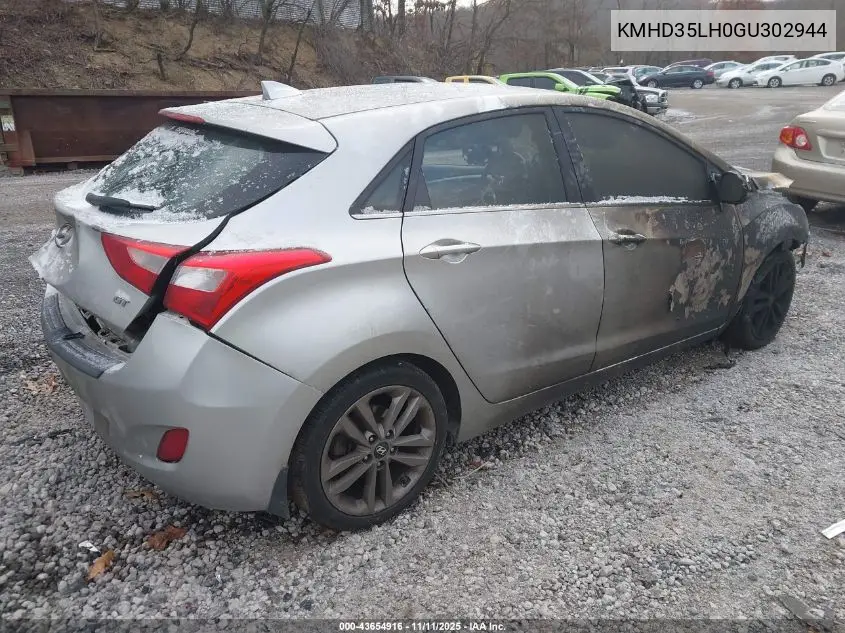KMHD35LH0GU302944 2016 Hyundai Elantra Gt