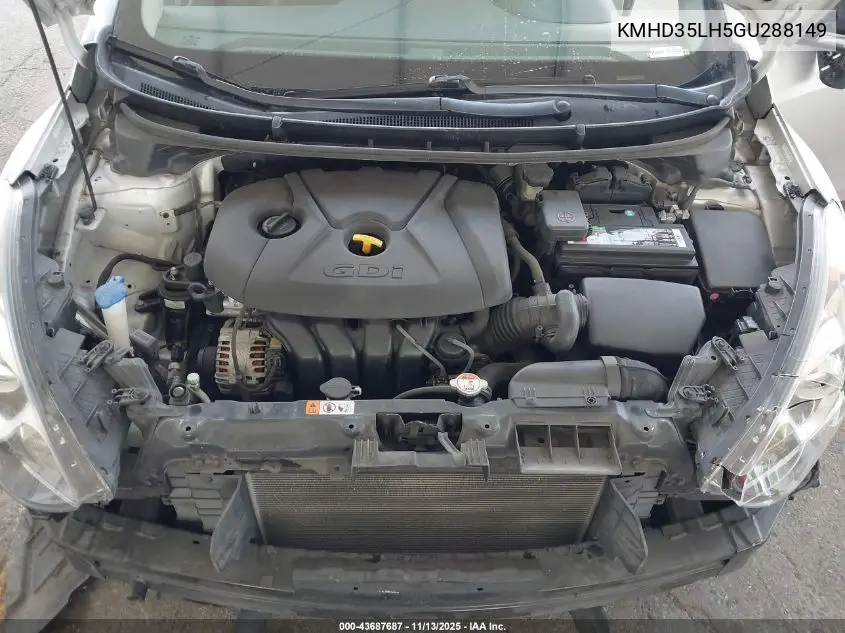 KMHD35LH5GU288149 2016 Hyundai Elantra Gt