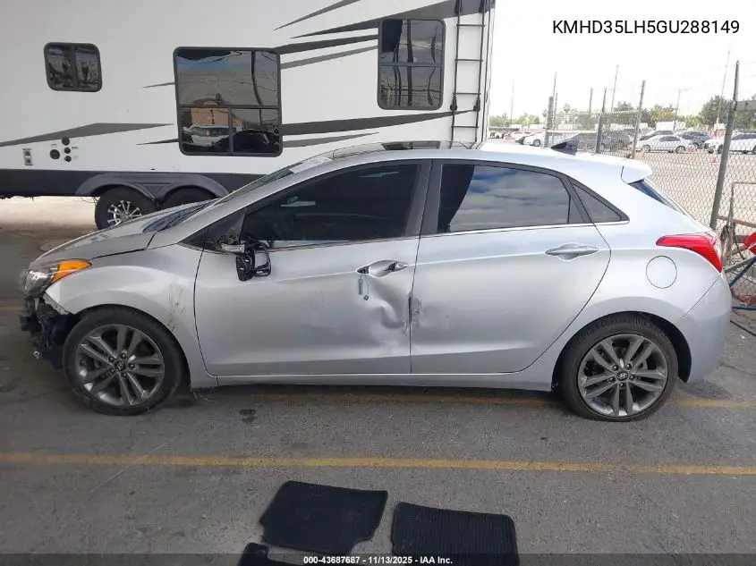 KMHD35LH5GU288149 2016 Hyundai Elantra Gt