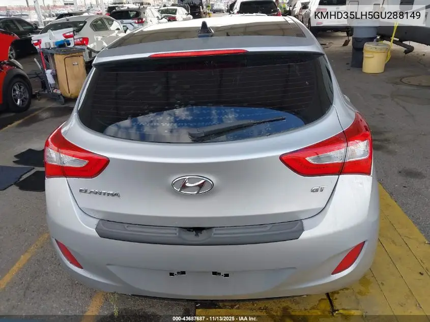 KMHD35LH5GU288149 2016 Hyundai Elantra Gt
