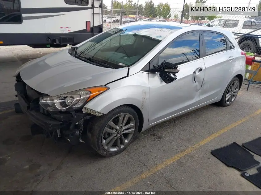 KMHD35LH5GU288149 2016 Hyundai Elantra Gt
