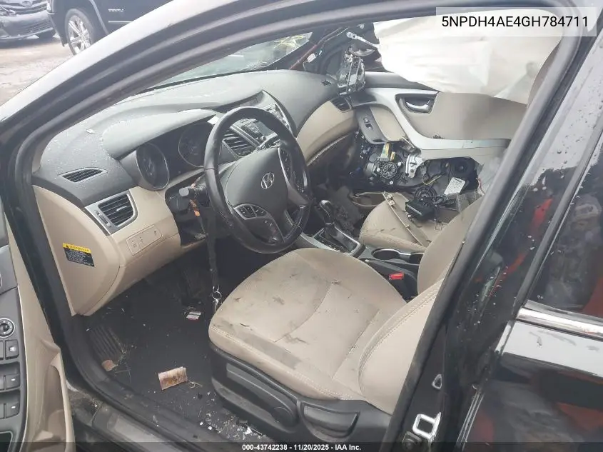 5NPDH4AE4GH784711 2016 Hyundai Elantra Value Edition