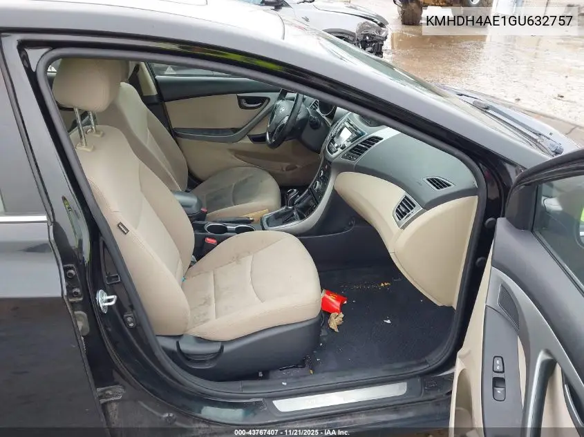 KMHDH4AE1GU632757 2016 Hyundai Elantra Value Edition