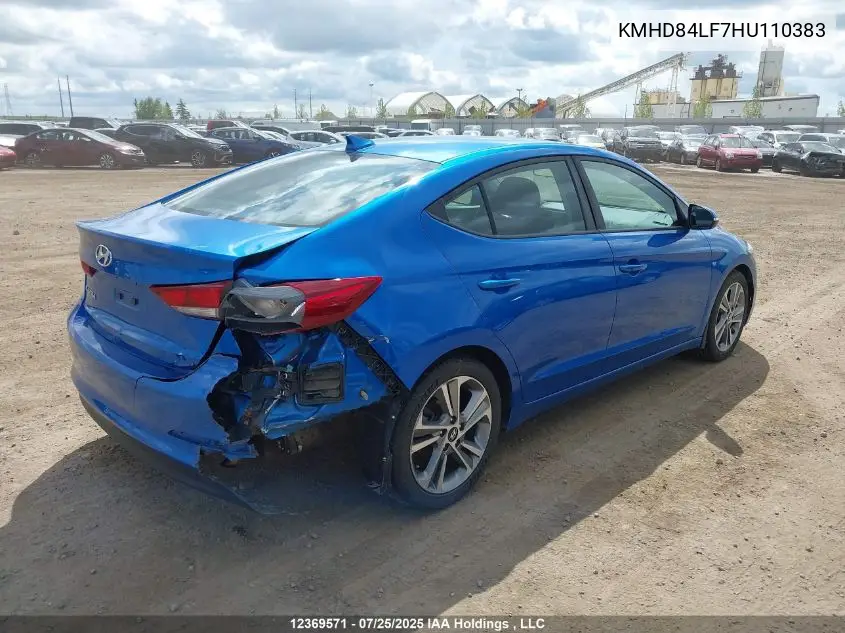 KMHD84LF7HU110383 2017 Hyundai Elantra Gls