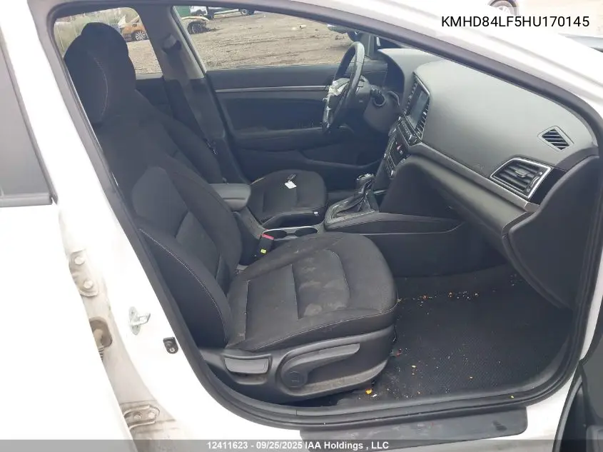 KMHD84LF5HU170145 2017 Hyundai Elantra Gls