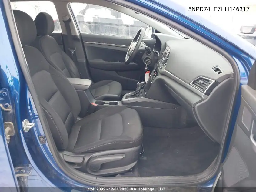 5NPD74LF7HH146317 2017 Hyundai Elantra