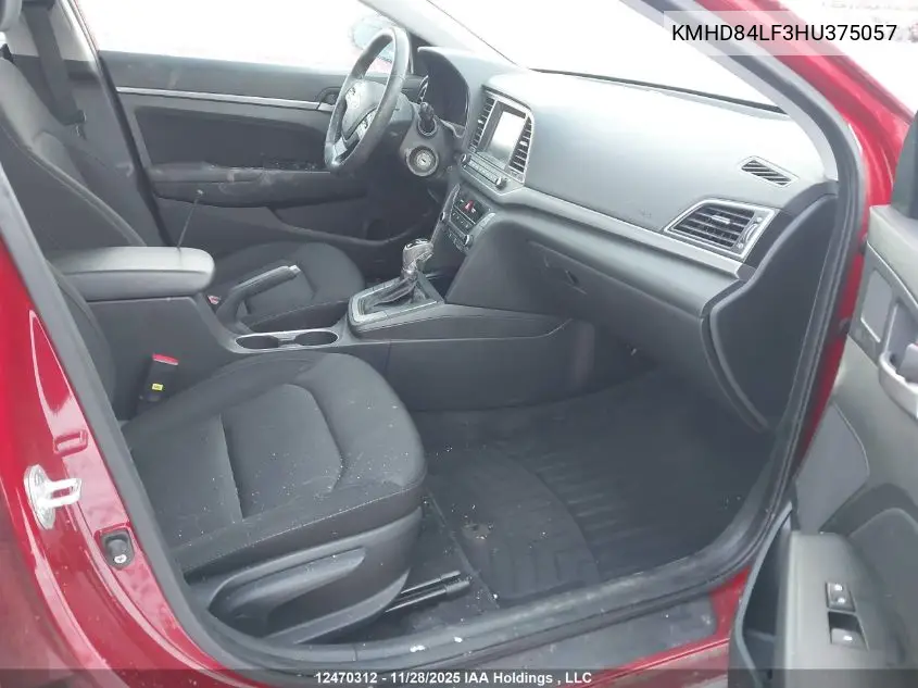 KMHD84LF3HU375057 2017 Hyundai Elantra Gl