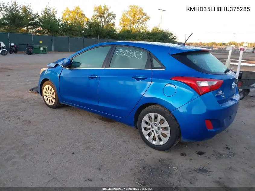 KMHD35LH8HU375285 2017 Hyundai Elantra Gt