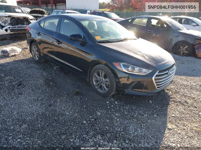 5NPD84LF0HH001956 2017 Hyundai Elantra Se