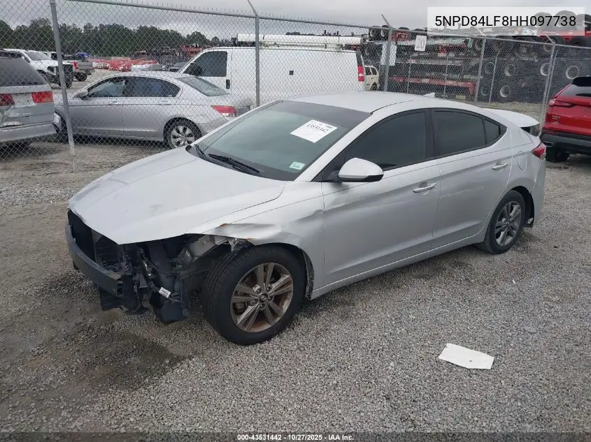 5NPD84LF8HH097738 2017 Hyundai Elantra Se