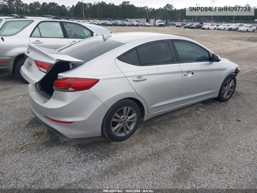 5NPD84LF8HH097738 2017 Hyundai Elantra Se