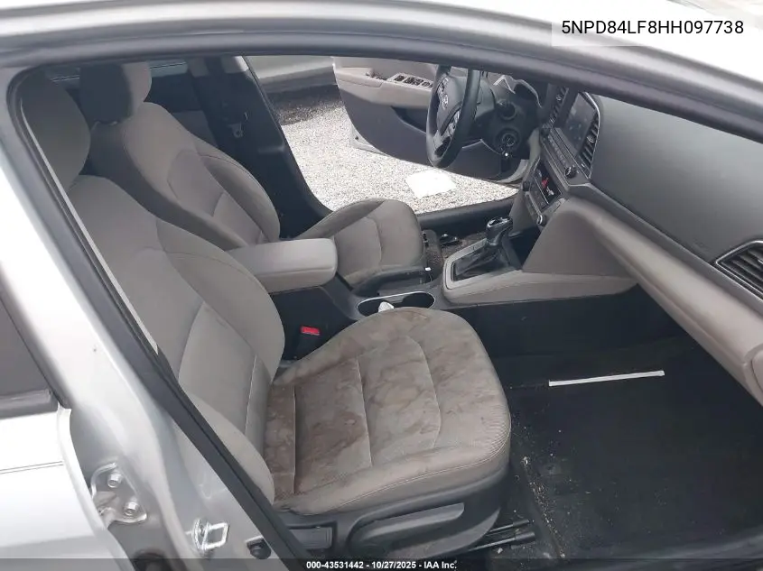 5NPD84LF8HH097738 2017 Hyundai Elantra Se