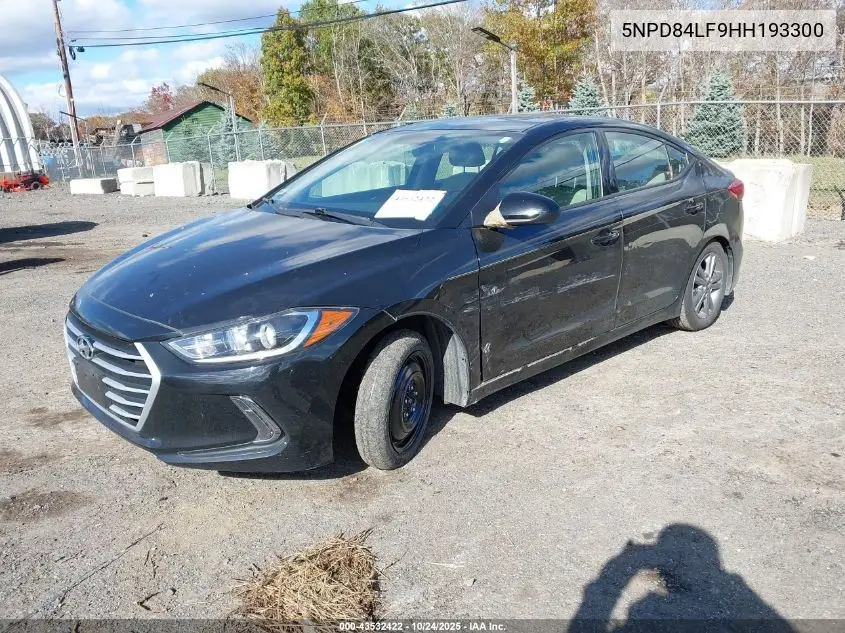 5NPD84LF9HH193300 2017 Hyundai Elantra Value Edition