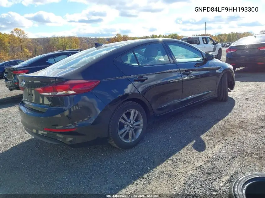 5NPD84LF9HH193300 2017 Hyundai Elantra Value Edition