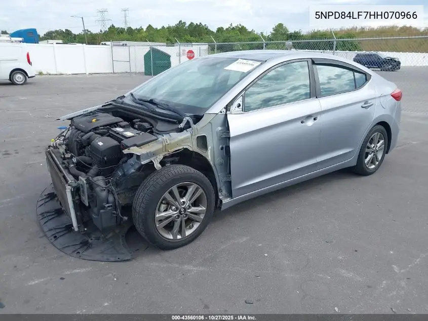 5NPD84LF7HH070966 2017 Hyundai Elantra Se