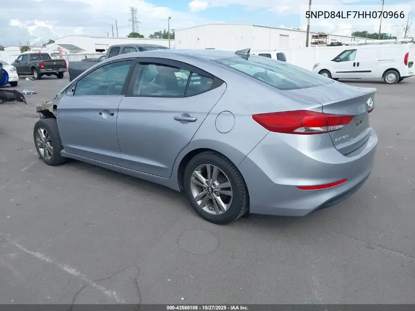 5NPD84LF7HH070966 2017 Hyundai Elantra Se