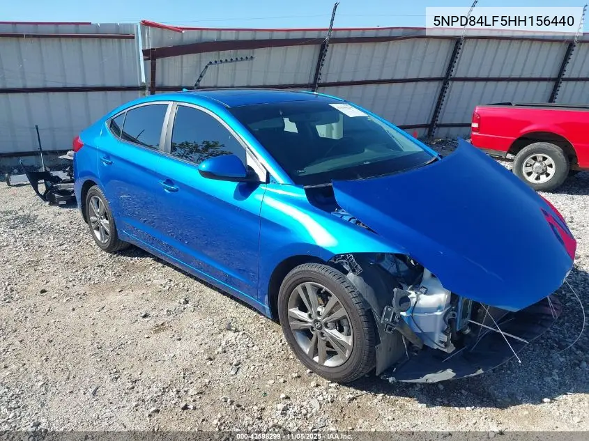 5NPD84LF5HH156440 2017 Hyundai Elantra Value Edition