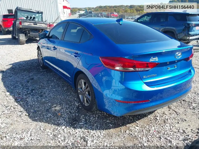 5NPD84LF5HH156440 2017 Hyundai Elantra Value Edition