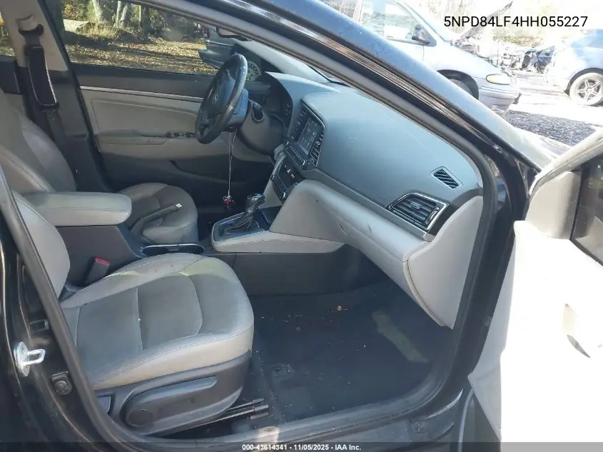 5NPD84LF4HH055227 2017 Hyundai Elantra Limited