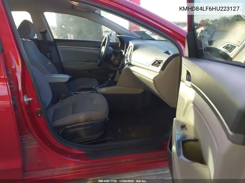 KMHD84LF6HU223127 2017 Hyundai Elantra Se