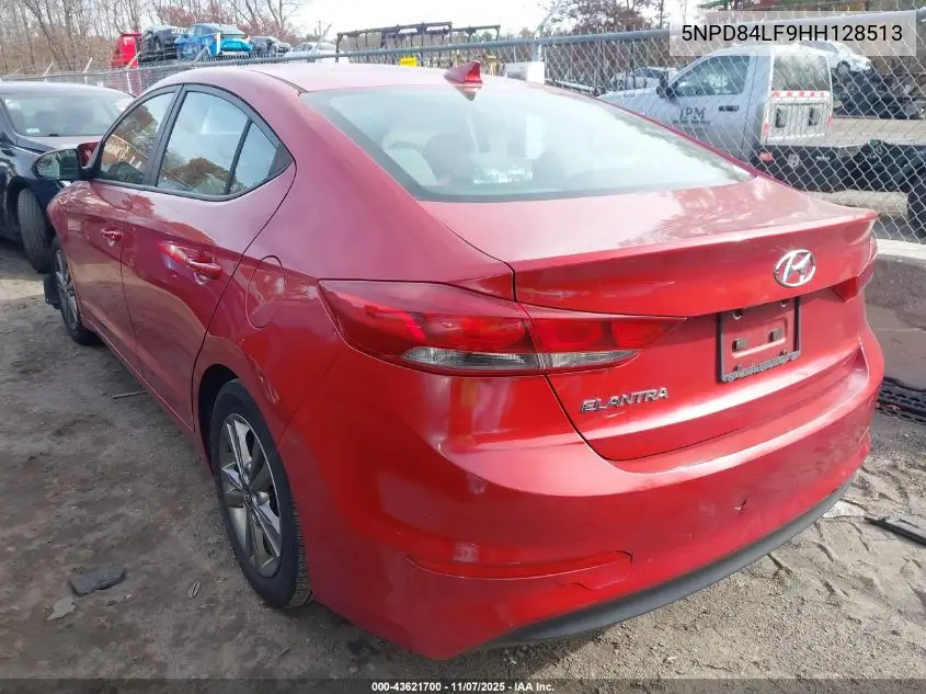 5NPD84LF9HH128513 2017 Hyundai Elantra Se