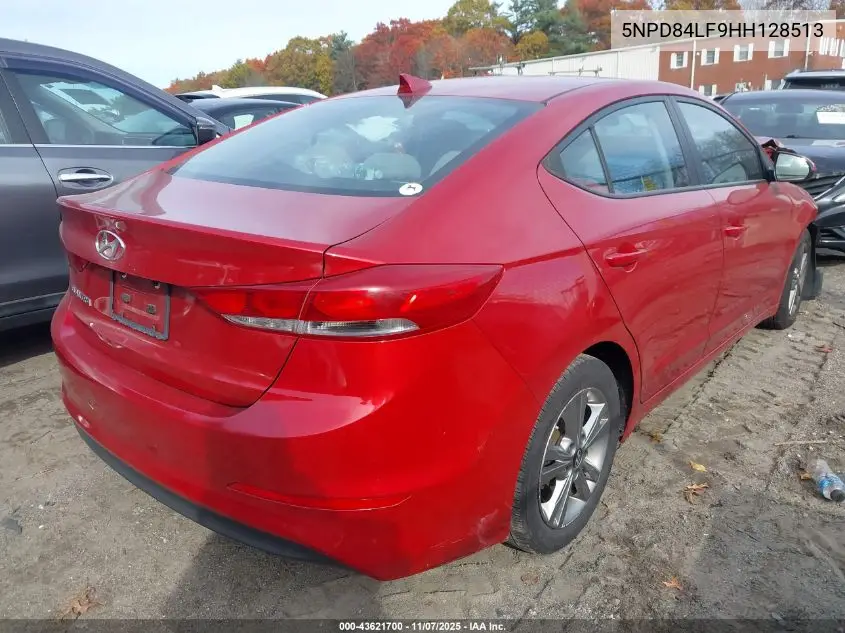 5NPD84LF9HH128513 2017 Hyundai Elantra Se