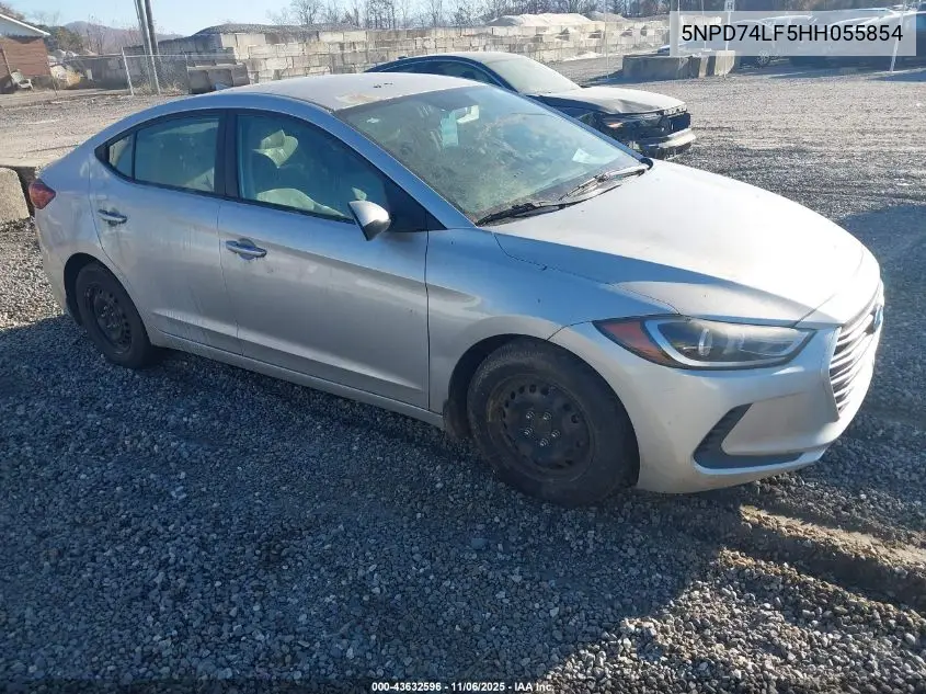 5NPD74LF5HH055854 2017 Hyundai Elantra Se
