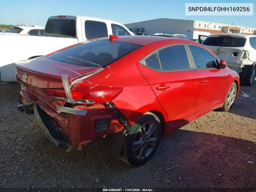 5NPD84LF0HH169256 2017 Hyundai Elantra Se