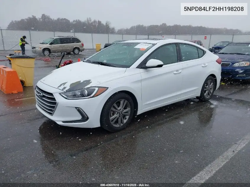 5NPD84LF2HH198208 2017 Hyundai Elantra Value Edition