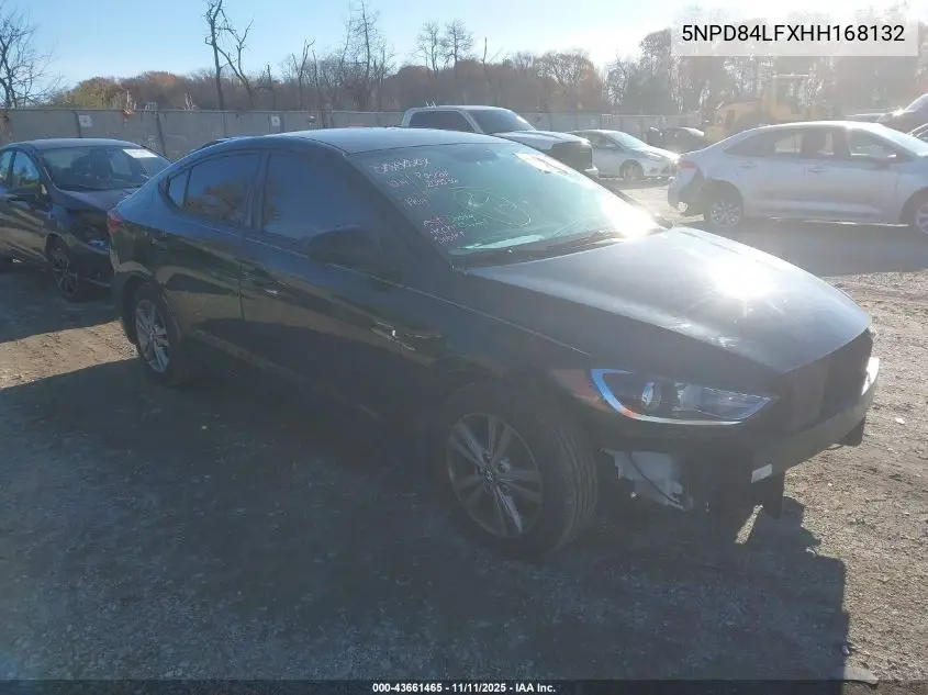 5NPD84LFXHH168132 2017 Hyundai Elantra Se