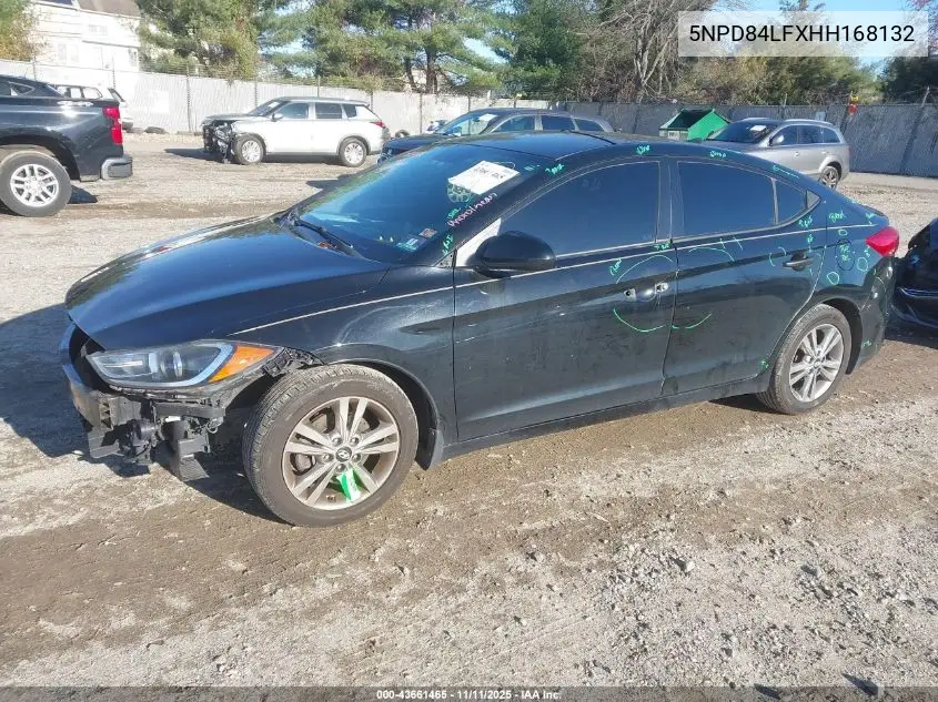 5NPD84LFXHH168132 2017 Hyundai Elantra Se