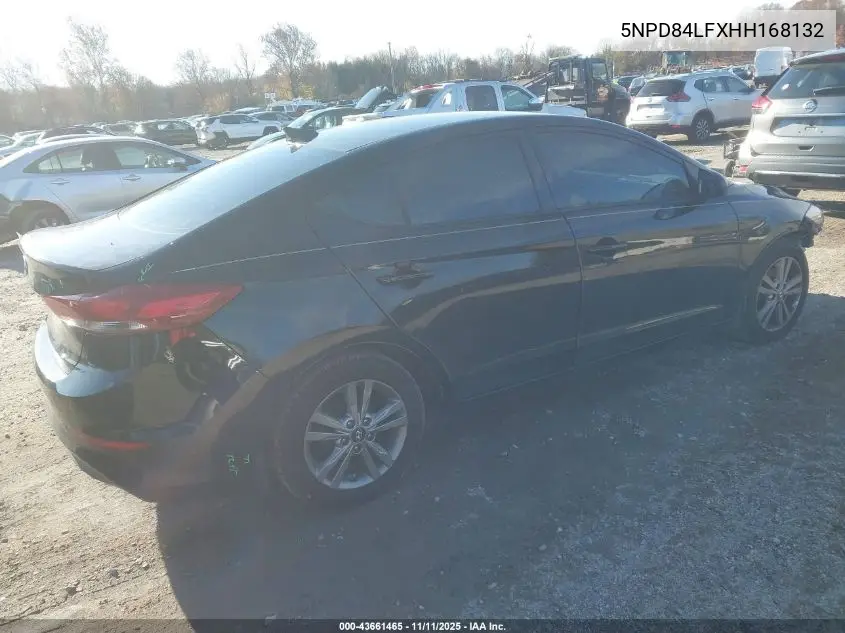 5NPD84LFXHH168132 2017 Hyundai Elantra Se