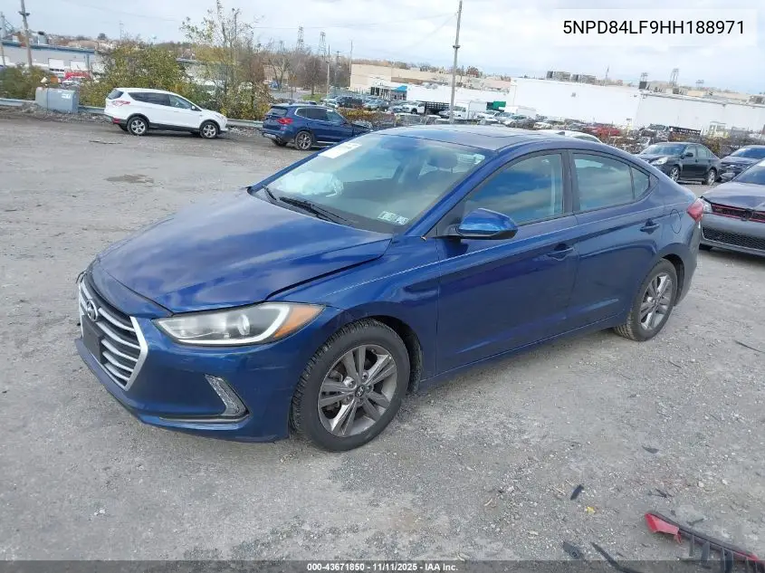 5NPD84LF9HH188971 2017 Hyundai Elantra Value Edition
