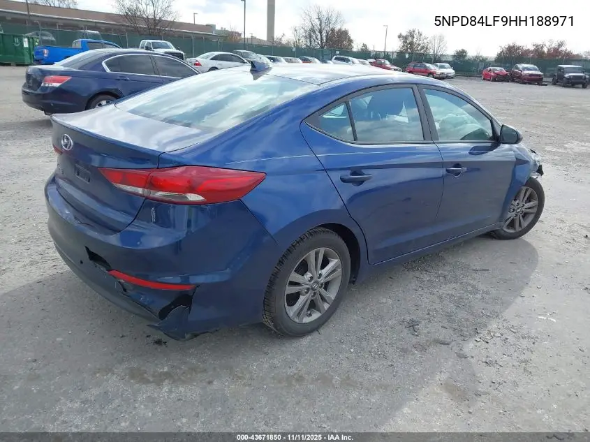 5NPD84LF9HH188971 2017 Hyundai Elantra Value Edition