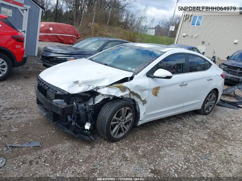 5NPD84LF8HH064979 2017 Hyundai Elantra Limited