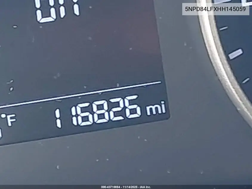 5NPD84LFXHH145059 2017 Hyundai Elantra Se