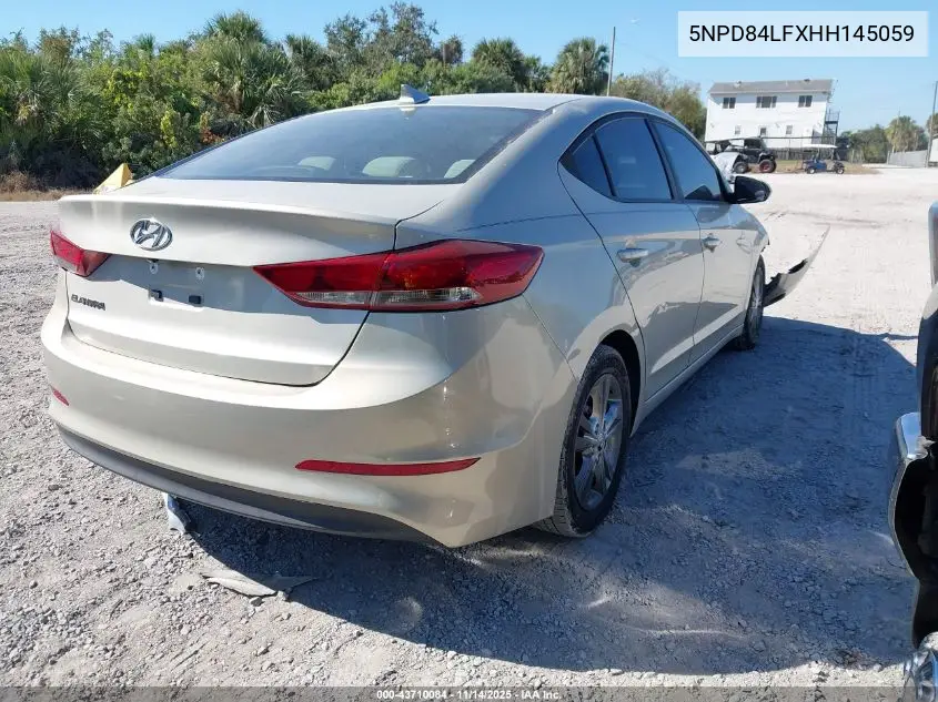 5NPD84LFXHH145059 2017 Hyundai Elantra Se